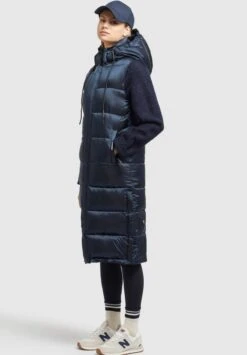 Khujo TOURIN - Weste - Dunkelblau -Kleidung Rabatte Geschäft 0252c7e0badf4a56ba0f79330b47e438