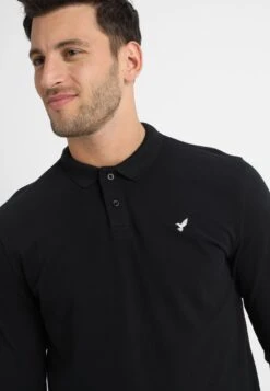 Pier One Poloshirt - Black -Kleidung Rabatte Geschäft 06665453138447c8b39753a01776a767