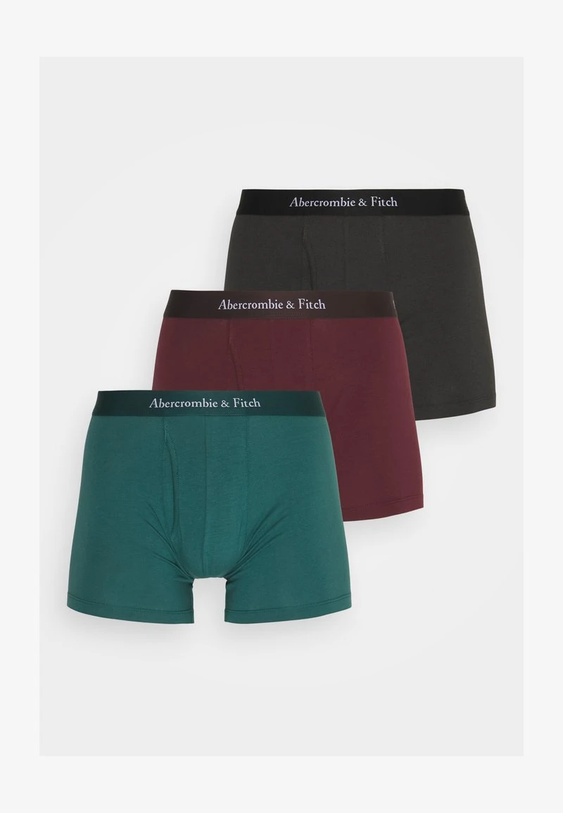 Abercrombie & Fitch HOLIDAY CONTRAST 5 PACK - Panties - Green/red Burg/grey Black 2 Abercrombie & Fitch HOLIDAY CONTRAST 5 PACK - Panties - Green/red Burg/grey Black – Bild 2