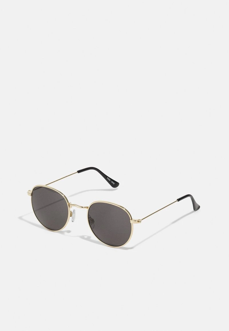 Pier One UNISEX - Sonnenbrille - Black/gold 1 Pier One UNISEX - Sonnenbrille - Black/gold
