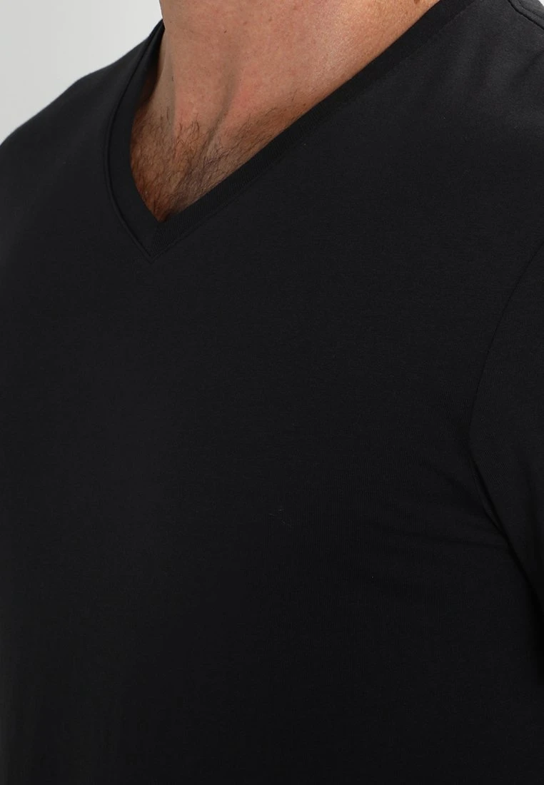 Pier One 2 PACK - T-Shirt Basic - Black 5 Pier One 2 PACK - T-Shirt Basic - Black – Bild 5