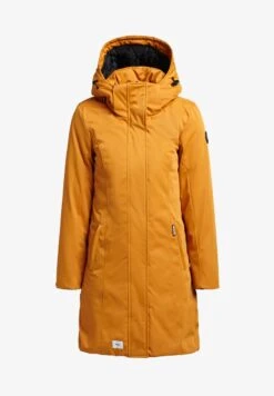 Khujo BLOSSOM - Wintermantel - Orangebraun -Kleidung Rabatte Geschäft 16adfb7b11384faa9b4daf87af938792