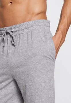 Pier One 3 PACK - Nachtwäsche Hose - Black/mottled Grey -Kleidung Rabatte Geschäft 1b7fce7fd09247c0ba23b3eae37988b9