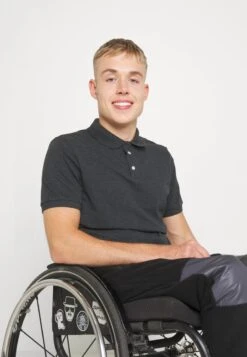 Pier One Poloshirt - Dark Grey -Kleidung Rabatte Geschäft 1e754955ff6945c083e4b1fbaa8fecbe