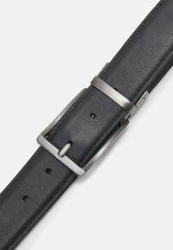 Pier One LEATHER - Gürtel Business - Black/brown -Kleidung Rabatte Geschäft 1ecd5bb13a594316843ed92c891d7473