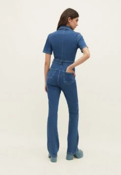 Stradivarius Jumpsuit - Dark Blue Denim -Kleidung Rabatte Geschäft 1ef646f3ddcc46cfafd3cc8640b0de2e