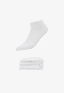 Pier One 7 PACK - Socken - White/black -Kleidung Rabatte Geschäft 217411fe169649c2b3fe48dc63b95bd8
