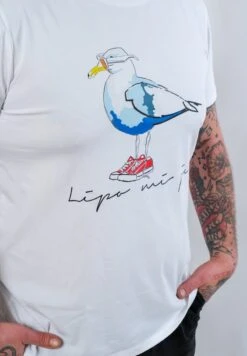 SUMMER - LIPO MI JE - T-Shirt Print - White -Kleidung Rabatte Geschäft 217b80b2bd564e299533727974fe06e6