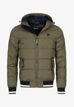 Indicode Jeans REGULAR FIT - Winterjacke - Dark Green -Kleidung Rabatte Geschäft 2e354f609b04465b9e618178767b0d4c