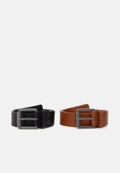 Pier One 2 PACK UNISEX - Gürtel - Black/cognac -Kleidung Rabatte Geschäft 2f8356d00e94424e9b370f49a86d96f0 1
