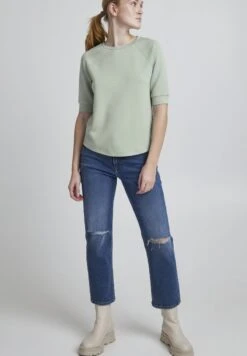 B.young BYPUSTI TSHIRT 2 - T-Shirt Basic - Frosty Green -Kleidung Rabatte Geschäft 30ef1b4e08534eaeb0f92914591c7f04 1