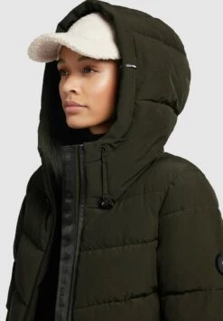 Khujo FAMES - Winterjacke - Dunkelgrün -Kleidung Rabatte Geschäft 36421a71b5dd4646a5567174e21360aa