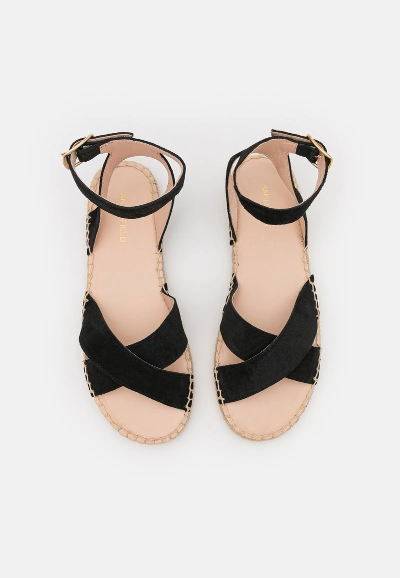 Anna Field LEATHER - Espadrille - Black 6 Anna Field LEATHER - Espadrille - Black – Bild 6