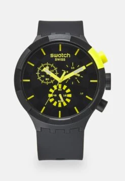 Swatch RACING PLEASURE - Chronograph - Black/yellow -Kleidung Rabatte Geschäft 44c561a4591944399d217a24041af52f 1