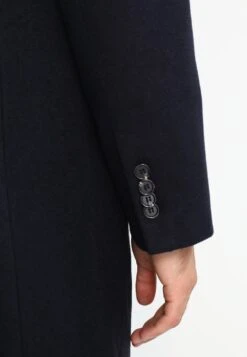 Pier One Klassischer Mantel - Navy -Kleidung Rabatte Geschäft 45269cb0f6b341b796077eef8022c5d0