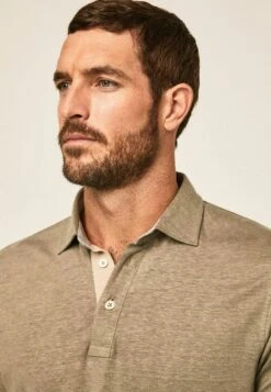 Hackett London JSY STR TRIM - Poloshirt - Khaki 9 Hackett London JSY STR TRIM - Poloshirt - Khaki -Kleidung Rabatte Geschäft 47a61365d05d4225ac8851c7c5eefc3e