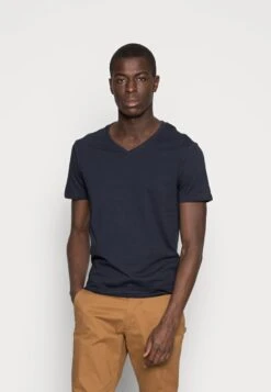 Pier One 5 PACK - T-Shirt Basic - White/blue/black -Kleidung Rabatte Geschäft 4a34d78ca51f42698346376dd60fb2d7