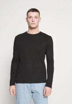 Pier One 5 PACK - Langarmshirt - White/dark Blu/grey -Kleidung Rabatte Geschäft 504fb867bed4445ca997ccec5c3b3174