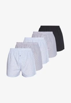Pier One 5 PACK - Boxershorts - Dark Blue -Kleidung Rabatte Geschäft 531ac8b7783047128783f10fe20a334d