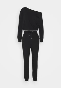 Even&Odd Off Shoulder&Jogger Set - Sweatshirt - Black -Kleidung Rabatte Geschäft 55a455470d0742fbb92bb2b728127aa2 1