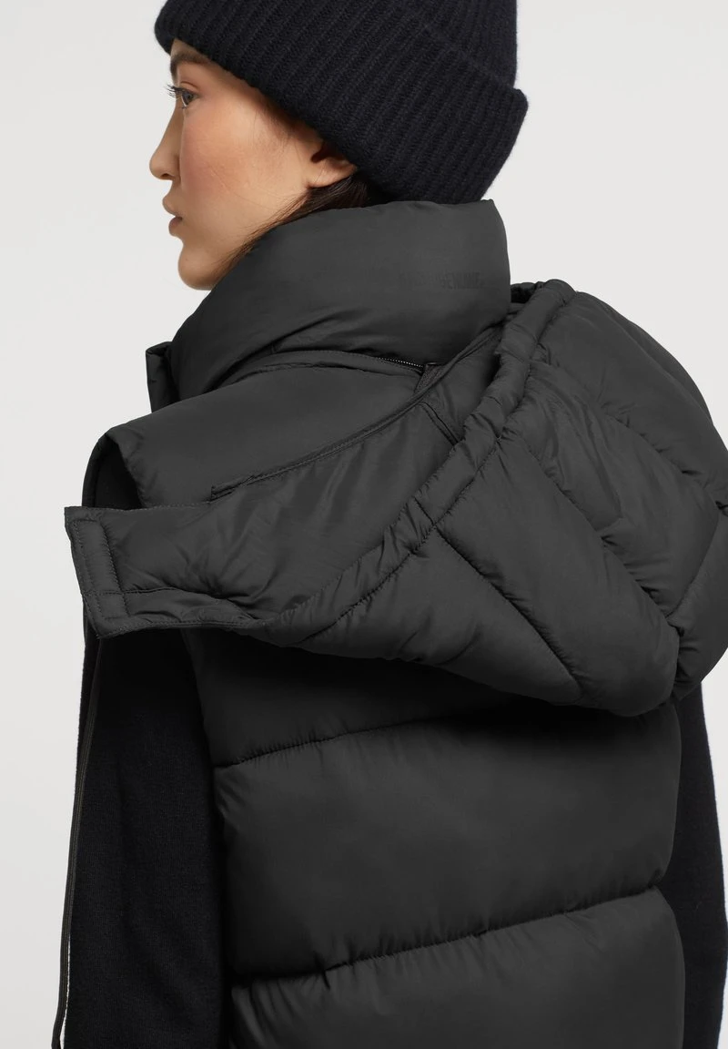 Khujo EDEN MATT - Weste - Schwarz 5 Khujo EDEN MATT - Weste - Schwarz – Bild 5