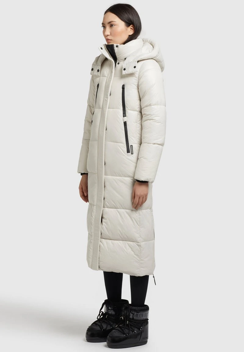 Khujo MELONA SHINY - Wintermantel - Perlweiß 2 Khujo MELONA SHINY - Wintermantel - Perlweiß – Bild 2