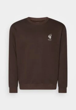 Pier One Sweatshirt - Dark Brown -Kleidung Rabatte Geschäft 6301392f58bf4ec28c7deb55a4944195 1