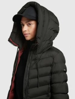 Khujo TUHANI2 MATT - Wintermantel - Schwarz -Kleidung Rabatte Geschäft 652e809bbde6429b88fbc4e88bcd61a5