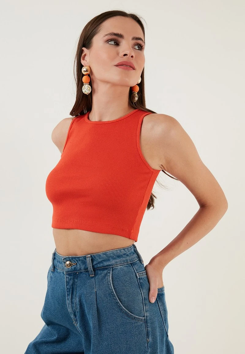 LELA Top - Orange 4 LELA Top - Orange – Bild 4