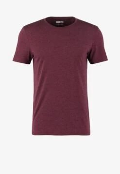Pier One T-Shirt Basic - Bordeaux Melange -Kleidung Rabatte Geschäft 70d93fbfbfcb418dbb72dc1b82e9413f