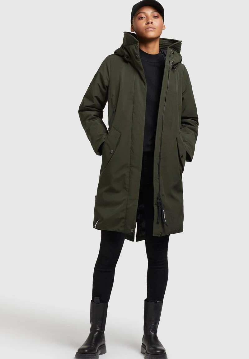 Khujo CHARLYN - Wintermantel - Dunkelgrün 2 Khujo CHARLYN - Wintermantel - Dunkelgrün – Bild 2