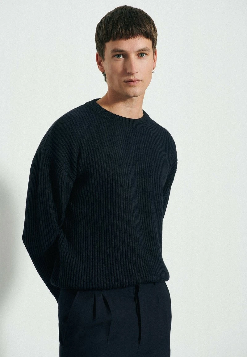 Strickpullover - Navy 1 Strickpullover - Navy