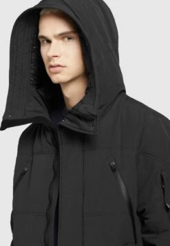 Khujo CLOYD - Wintermantel - Schwarz -Kleidung Rabatte Geschäft 76ae1b3c27124d89b1f60317901065a3