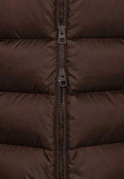Marc O'Polo COAT LONG FIX HOOD WITH DRAWSTRING LONG ZIPPER - Daunenmantel - Hickory Brown -Kleidung Rabatte Geschäft 7733b8d6738d4db7baabe02a061e4e32