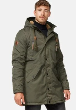 Indicode Jeans BARDSLEY - Wintermantel - Forest -Kleidung Rabatte Geschäft 792193cbd1b54f9985118354b8a71caa