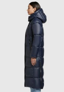 Khujo MELONA SHINY - Wintermantel - Dunkelblau -Kleidung Rabatte Geschäft 7da43e53bc4f493c9135e68827c1bdd6
