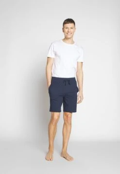 Pier One 3 PACK - Nachtwäsche Hose - Dark Blue/mottled Grey -Kleidung Rabatte Geschäft 7e472cc097e6444cadabab4e21135dcc 1