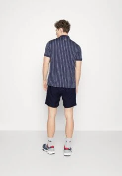 Fila LEON - Kurze Sporthose - Navy -Kleidung Rabatte Geschäft 7eacfed5de6c4de1b8827ad455e2466f