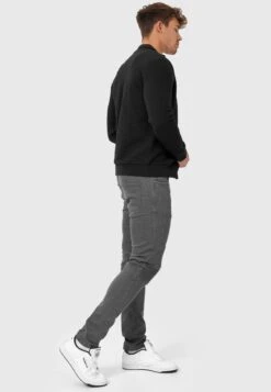 Indicode Jeans BERMIE - Sweatjacke - Black -Kleidung Rabatte Geschäft 7fd126dde58d4ce290a56a62020e793d