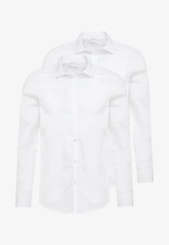 Pier One 2 PACK - Businesshemd - White 10 Pier One 2 PACK - Businesshemd - White -Kleidung Rabatte Geschäft 80b0853fe93b4ce78b05673341572c11