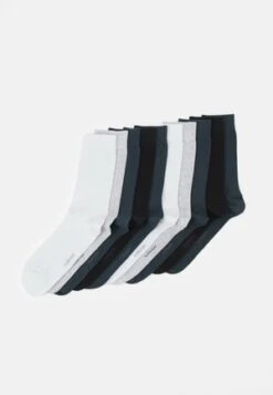 Pier One 7 PACK - Socken - Black/grey -Kleidung Rabatte Geschäft 8324e574eae74d8e995c9953fea02384