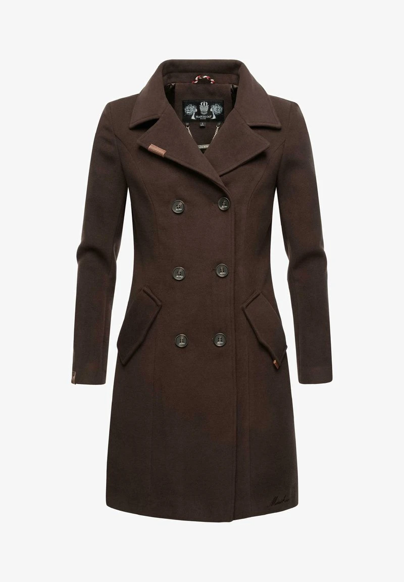 Marikoo NANAKOO - Klassischer Mantel - Black 5 Marikoo NANAKOO - Klassischer Mantel - Black – Bild 5