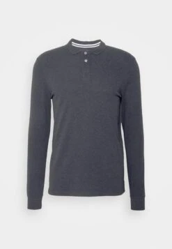 Pier One Poloshirt - Dark Grey Melange -Kleidung Rabatte Geschäft 87e8ce7e979041e482fd18de76236ce1 1