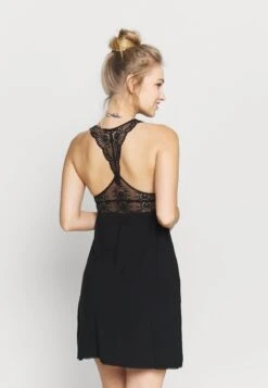 Anna Field ANNA VISCOSE DRESS - Nachthemd - Black 8 Anna Field ANNA VISCOSE DRESS - Nachthemd - Black -Kleidung Rabatte Geschäft 898b079ecbb9451081364c0f02951668