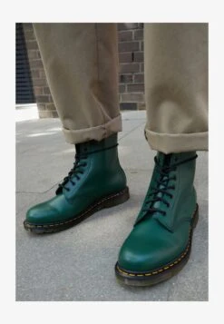 Dr. Martens 1460 BOOT - Schnürstiefelette - Green Smooth -Kleidung Rabatte Geschäft 8f0f0754f0f54b599c78a4233ef1b4bf