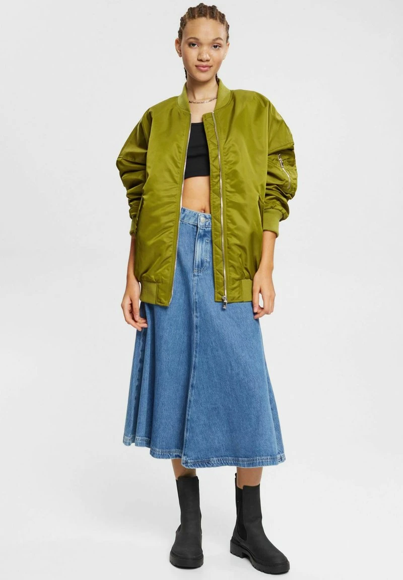 Edc By Esprit BOMBERJACKET - Bomberjacke - Olive 2 Edc By Esprit BOMBERJACKET - Bomberjacke - Olive – Bild 2