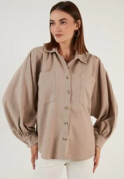 LELA Hemdbluse - Mink Color 11 LELA Hemdbluse - Mink Color -Kleidung Rabatte Geschäft 91e53d99524a4952a53e63187cf0998a