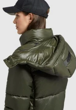 Khujo MELONA SHINY - Wintermantel - Dunkelgrün -Kleidung Rabatte Geschäft 935b15c66dde4269863e02993c0b5adc