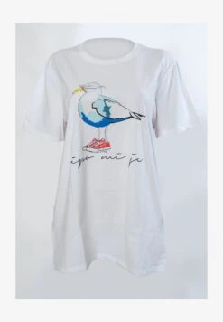 SUMMER - LIPO MI JE - T-Shirt Print - White -Kleidung Rabatte Geschäft 9633733eb47d4963aa1db5678d626984