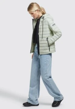 Khujo LOVINA MATT - Winterjacke - Blassgrün -Kleidung Rabatte Geschäft 96d03a965ead441daa91e9b88d58dec2